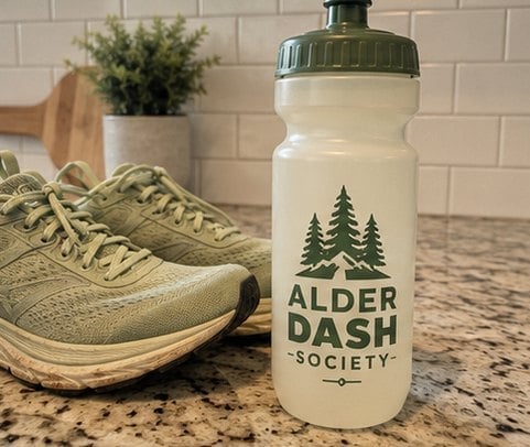 Custom printed running bottles in bulk