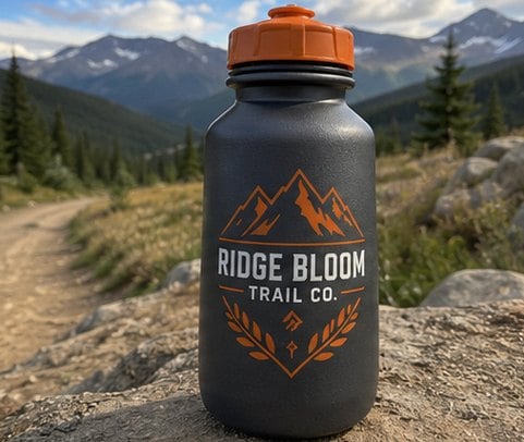 Customized running bottles for outdoor and endurance brands